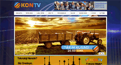 Desktop Screenshot of kontv.com.tr